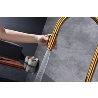 Смеситель Paulmark Iniversal Un213880-BG (золото/брашированное золото)