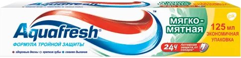 

Зубная паста Aquafresh Mild&Minty Мягко-Мятная 125 мл