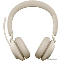 Офисная гарнитура Jabra Evolve2 65 MS Stereo USB-A (бежевый)