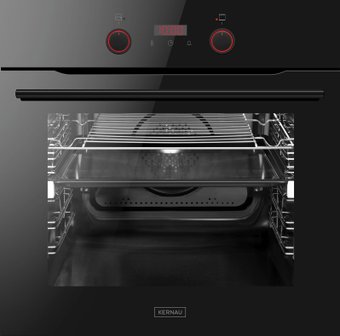 Электрический духовой шкаф Kernau KBO 1076 P S PT B