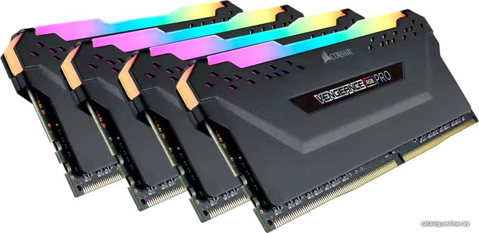 Corsair Vengeance RGB PRO 4x8ГБ DDR4 3600 МГц CMW32GX4M4D3600C18
