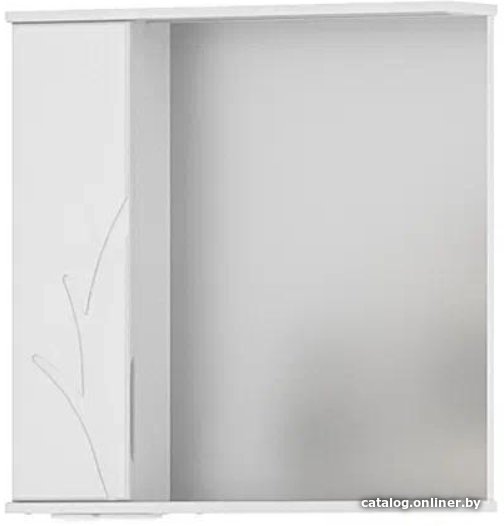 Volna Шкаф с зеркалом Adel 70 L (белый)