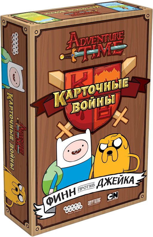

Карточная игра Мир Хобби Время приключений: Карточные войны. Финн против Джейка