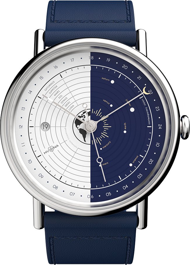 

Наручные часы HVILINA Universum Mechanical Blue
