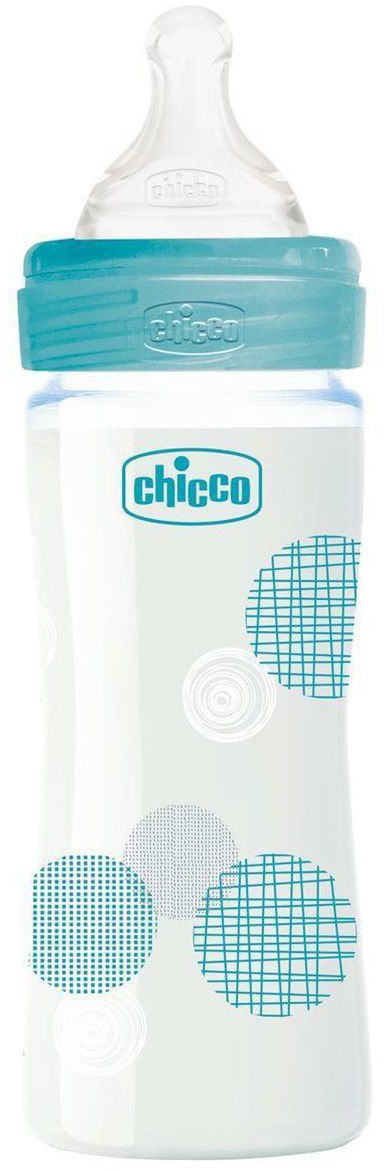 

Бутылочка для кормления Chicco Well-Being Boy 00028721200000 (240 мл, голубой)