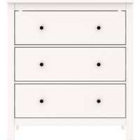 Комод Mio Tesoro Сага 3 ящика 2.08.02.020.1 (белый)