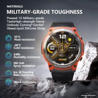 Умные часы MASX Aurora One (оранжевый/черный) в Пинске