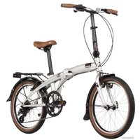 Велосипед Novatrack Town alloy 8 V 2024 (серебристый)