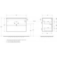  BelBagno Тумба под умывальник UNO-900-2C-SO-AO