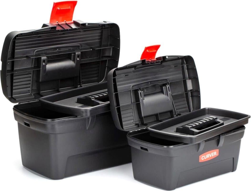 

Ящик для инструментов Curver Curver 13 + 16 Herobox Basic 02897-888-00 (2 шт)