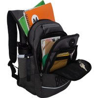 Школьный рюкзак Grizzly RB-450-3f (серый)