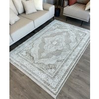 Ковер для жилой комнаты Radjab Carpet Марсель Z 1066 Прямоугольник 11545RK (1.6x3, Beige)