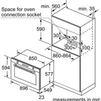 Газовый духовой шкаф Bosch VGD553FB0