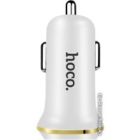 Автомобильное зарядное Hoco Z1 (белый)