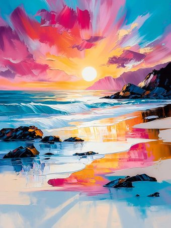 Алмазная мозаика  Феникс+ Море 70849