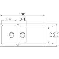 Кухонная мойка Franke Orion OID 651-100 114.0476.403 (серый асфальт)