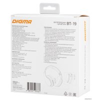 Наушники Digma BT-19