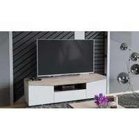 Тумба Трия ТВ 1 (белый ясень/дуб сонома)