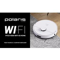 Робот-пылесос Polaris PVCR 4500 WI-FI IQ Home (белый)