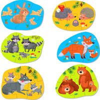 Развивающая игра Айрис-Пресс IQ напольный. Тайга 3+ 9785811284139