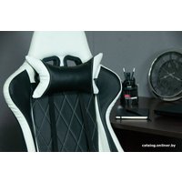 Игровое (геймерское) кресло Меб-ФФ MFG-1022 (черный/белый)