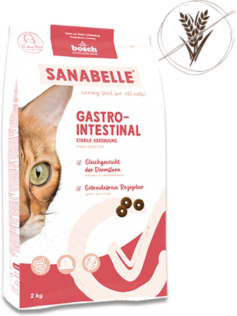 

Сухой корм для кошек Bosch Sanabelle Gastrointestinal 0.4 кг