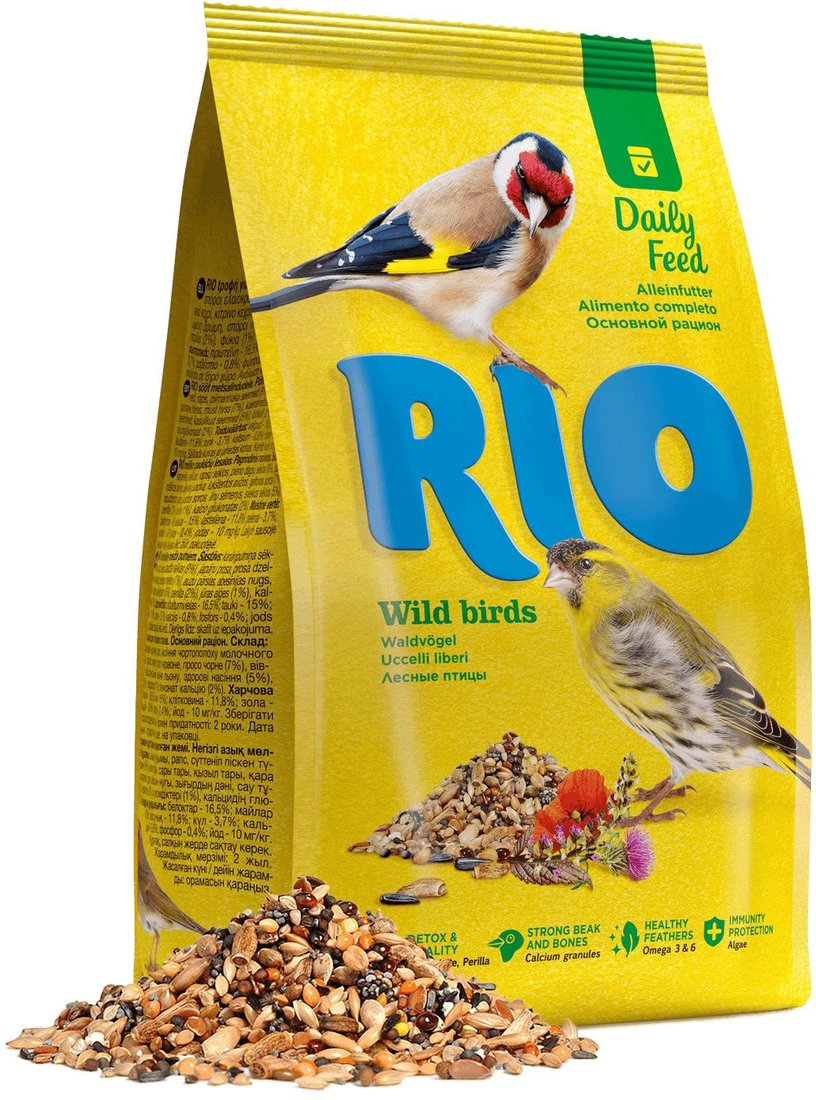 

Корм для птиц Rio Основной рацион 4602533781416 0,5 кг
