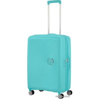 Чемодан-спиннер American Tourister Soundbox Poolside Blue 67 см