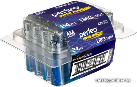 Батарейка Perfeo Super Alkaline LR03/24BOX 24шт