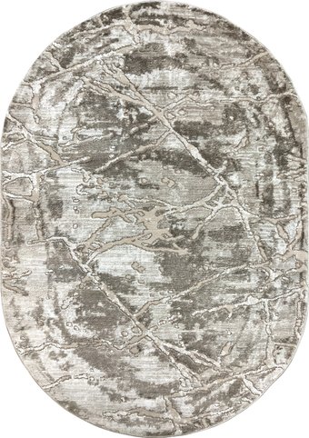 Ковер для жилой комнаты Safyun Eva LZ191-CREAM-VIZON-OVAL (0.8x1.5)