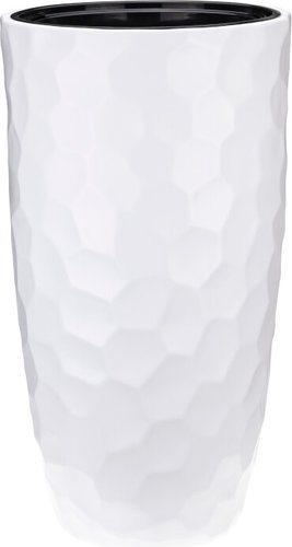 Кашпо Idea М3410 со вставкой (белый)