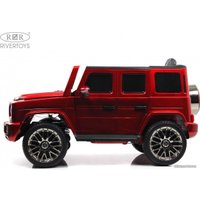 Электромобиль RiverToys Mercedes-AMG G63 4WD G333GG (красный глянец)