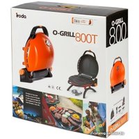 Портативный газовый гриль O-grill 800T (синий)