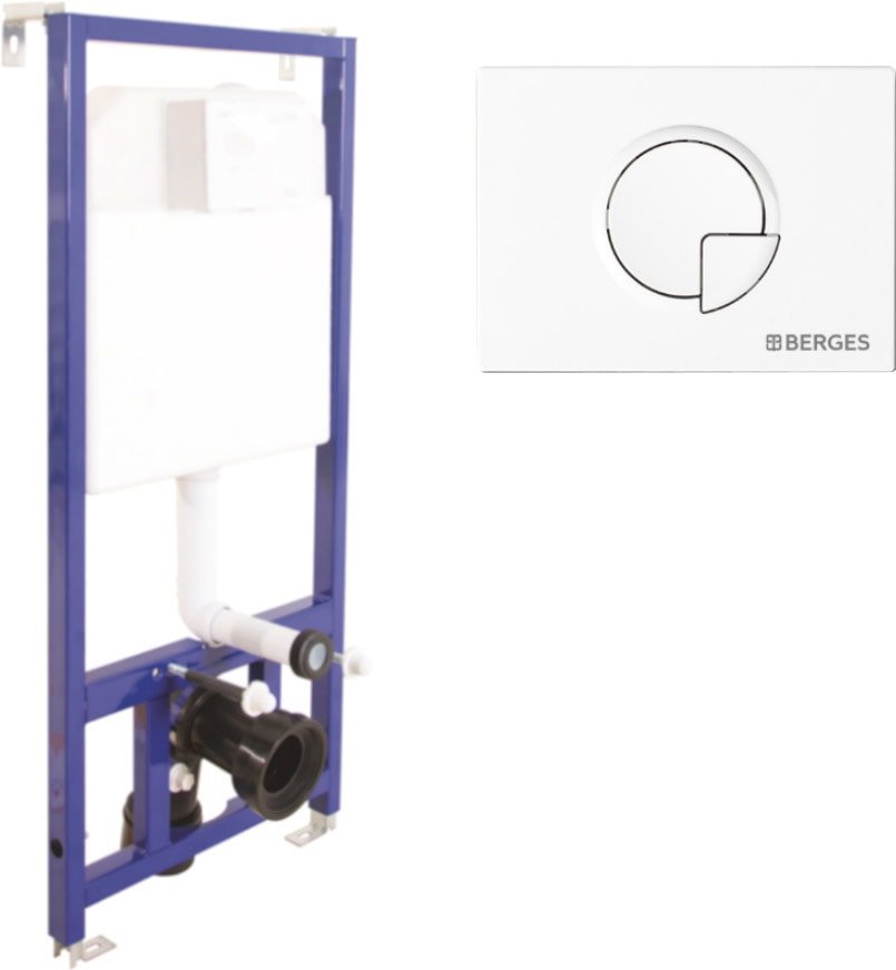 

Инсталляция для унитаза Berges Wasserhaus Novum R1 040221