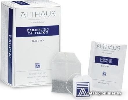 Черный чай Althaus Darjeeling Castelton 20 шт