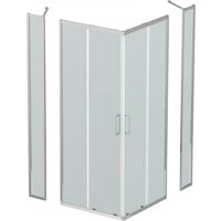 Душевой уголок BelBagno LUCE-AH-21-125/80-C-Cr