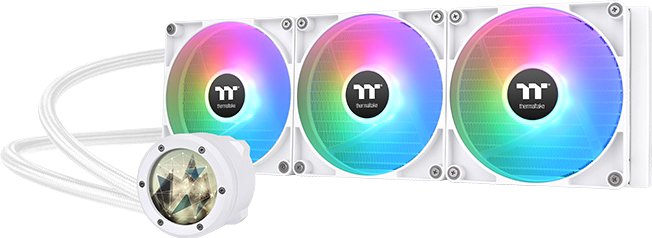 

Система жидкостного охлаждения для процессора Thermaltake TH420 V2 Ultra ARGB Snow Edition CL-W407-PL14SW-A