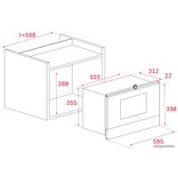 Микроволновая печь TEKA MWR 22 BI VNS