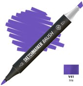 Brush Двусторонний V41 SMB-V41 (ирис)