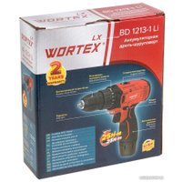 Дрель-шуруповерт Wortex LX BD 1213-1 Li 1329350 (с 1-им АКБ)