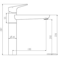 Смеситель Esko Palermo PE 25