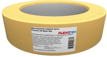 

Скотч двусторонний Flexotex VB 48мм х 30м