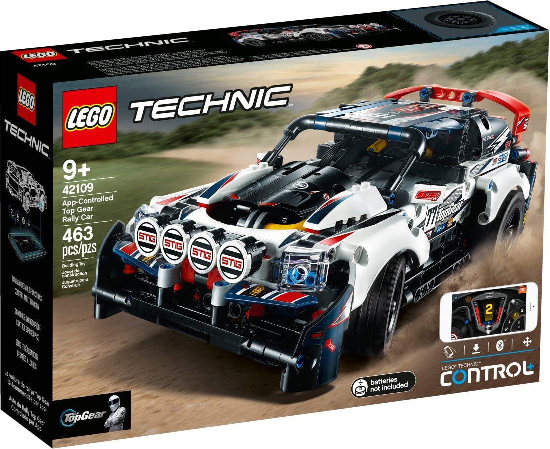 

Конструктор LEGO Technic 42109 Гоночный автомобиль Top Gear на управлении