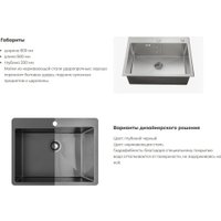 Кухонная мойка Schtoff Best Silver 6050