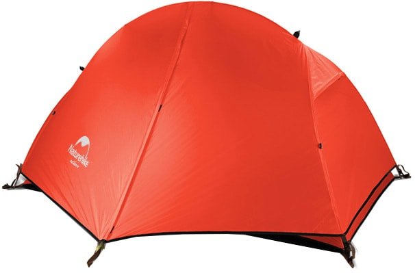 

Треккинговая палатка Naturehike Cycling Ultralight 1 NH18A095-D (210T, красный)