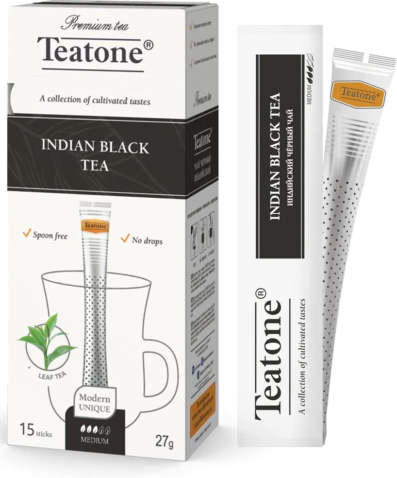 

Черный чай Teatone Indian Black Tea - Черный чай Индийский 15 стиков