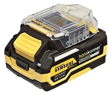 

Аккумулятор Hanskonner HBP2004PRO (18В/4 Ah)