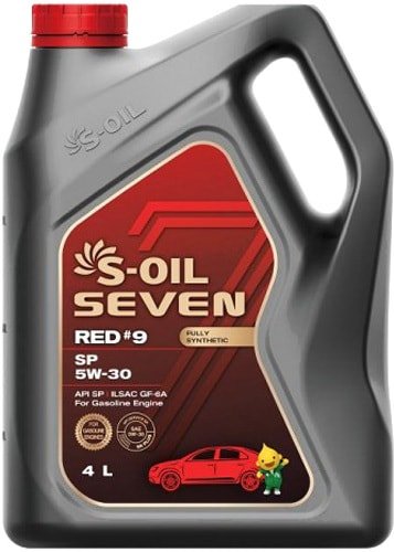 

Моторное масло S-OIL SEVEN RED #9 SP 5W-30 4л