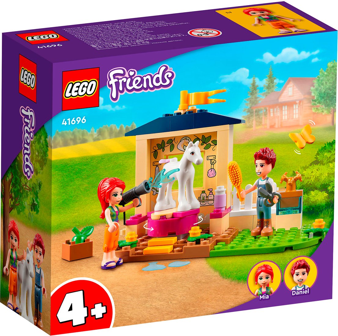 

Конструктор LEGO Friends 41696 Конюшня для мытья пони