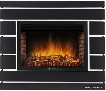 Портал Firelight Moderno 25 (шпон черный дуб)